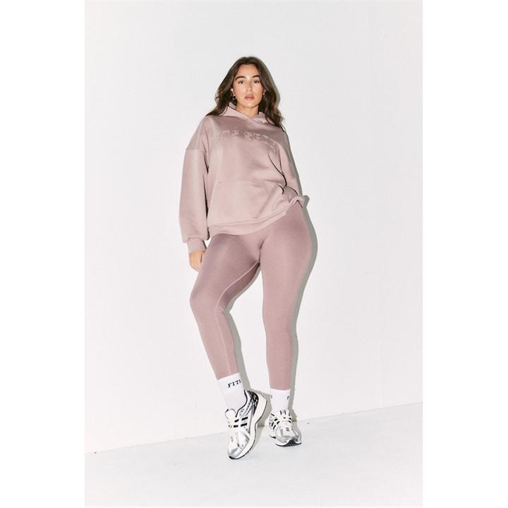 FITS MAUVE SEAMLESS HIGH WAISTED BUM SCRUNCH LEGGINGS