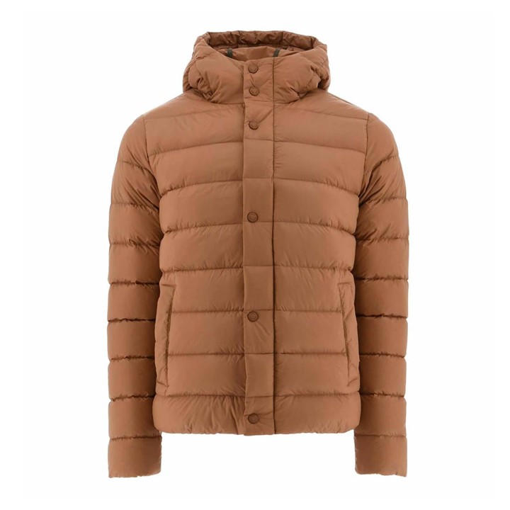 Jott Jorge Puffer Jacket In Sand