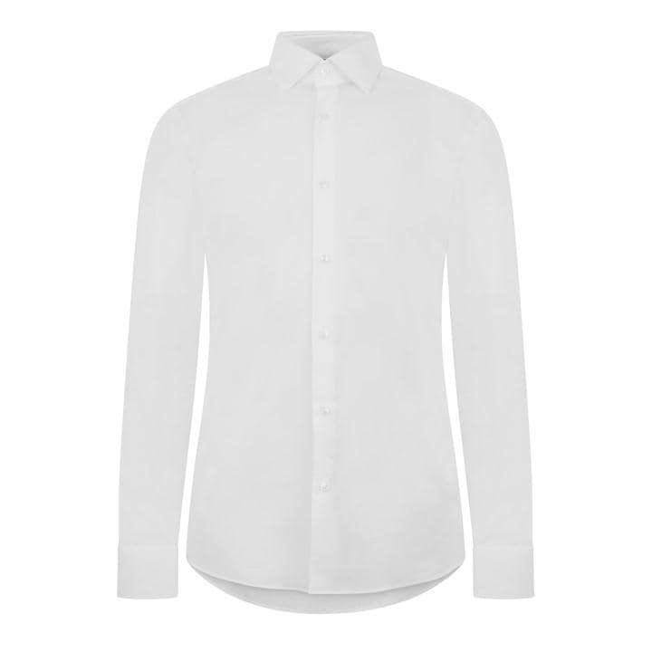 HUGO BOSS MEN'S HBB HANK KENT SHIRT, PRECISION TAILORING, COMFORT