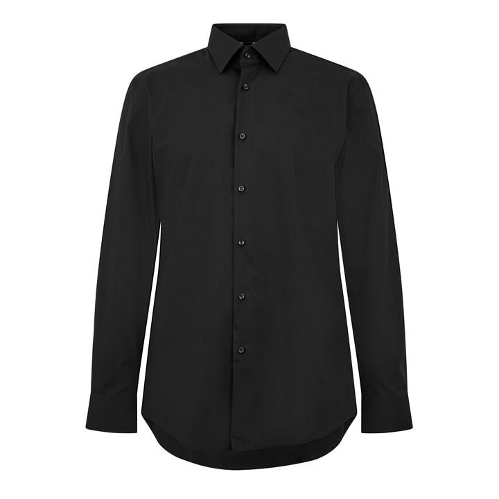 HUGO BOSS MEN'S HBB HANK KENT SHIRT, PRECISION TAILORING, COMFORT