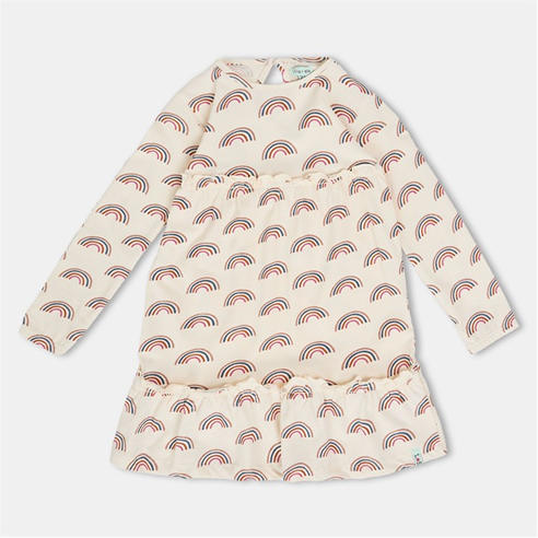 Lilly and Sid - Kids' Rainbow Jersey A-Line Dress