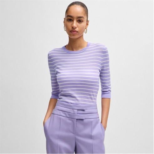 Boss - Faleenas1 Striped Sweater