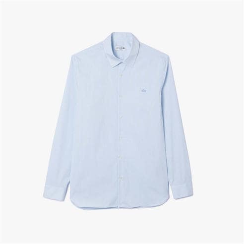 Lacoste - Slim-Fit Plaid Poplin Shirt
