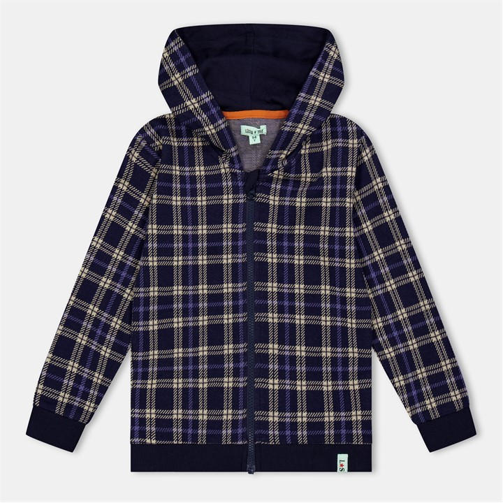 Lilly And Sid Boys Blue Check Pattrn Hdy Size 3