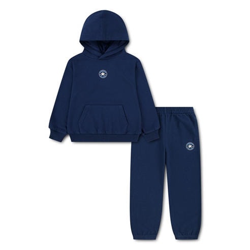 Converse - Kids' Mini Logo Jumper and Joggers Cotton Pyjama Set