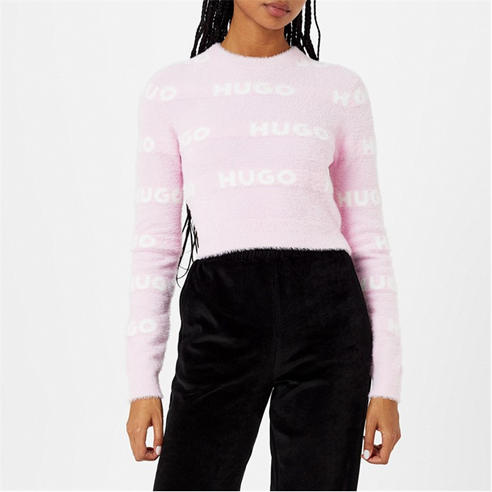 HUGO - Women's Slotelle Crew Neck Jumper