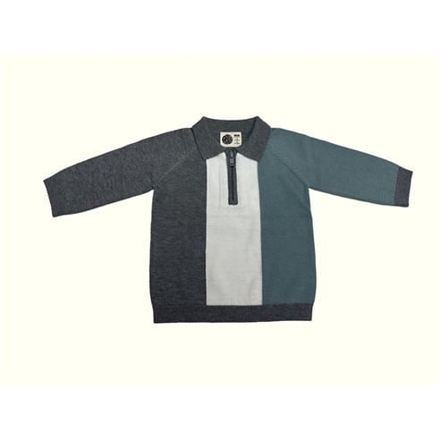 Pretty Green - PG Zip Polo Bb62