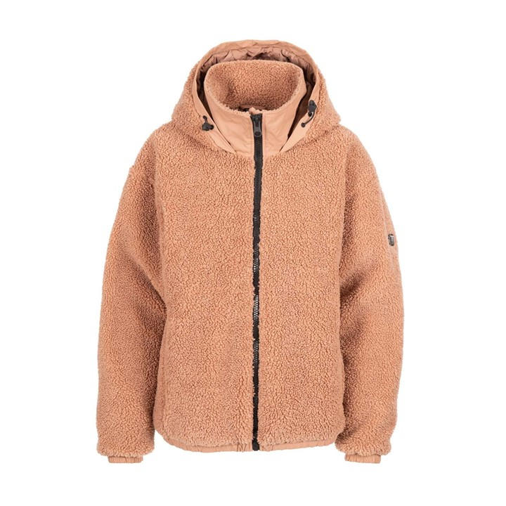 Trespass Burly 20 Sherpa Jacket In Pink