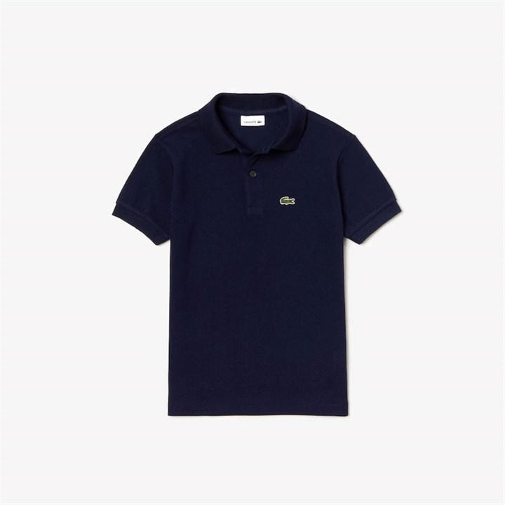 Lacoste Boys Blue ' Classic Pique Polo Shirt Size 7