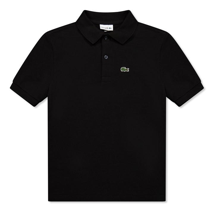 Lacoste Boys Black ' Classic Pique Polo Shirt Size 3