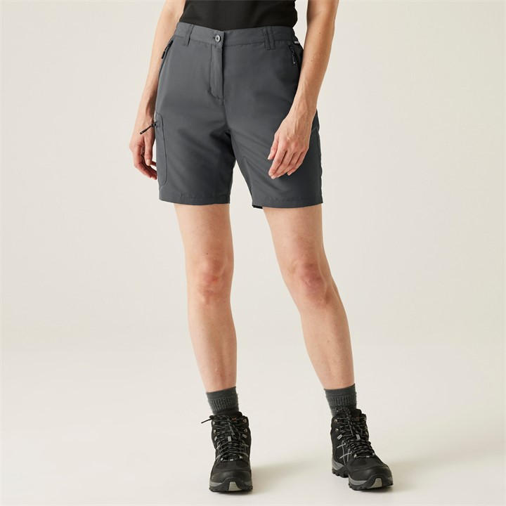 Regatta Women's Grey Chaska Iii Shorts Size 20