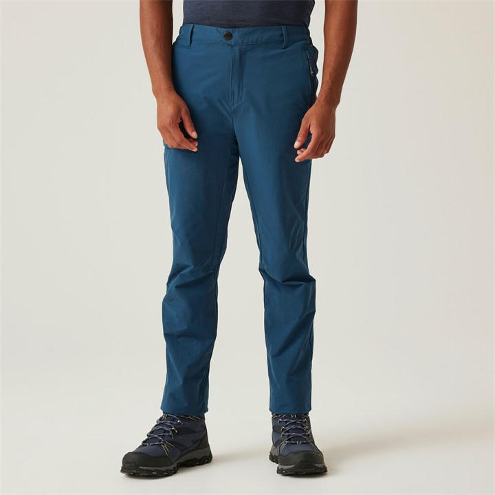 Regatta Men's Blue Highton Ii Trousers Size 33