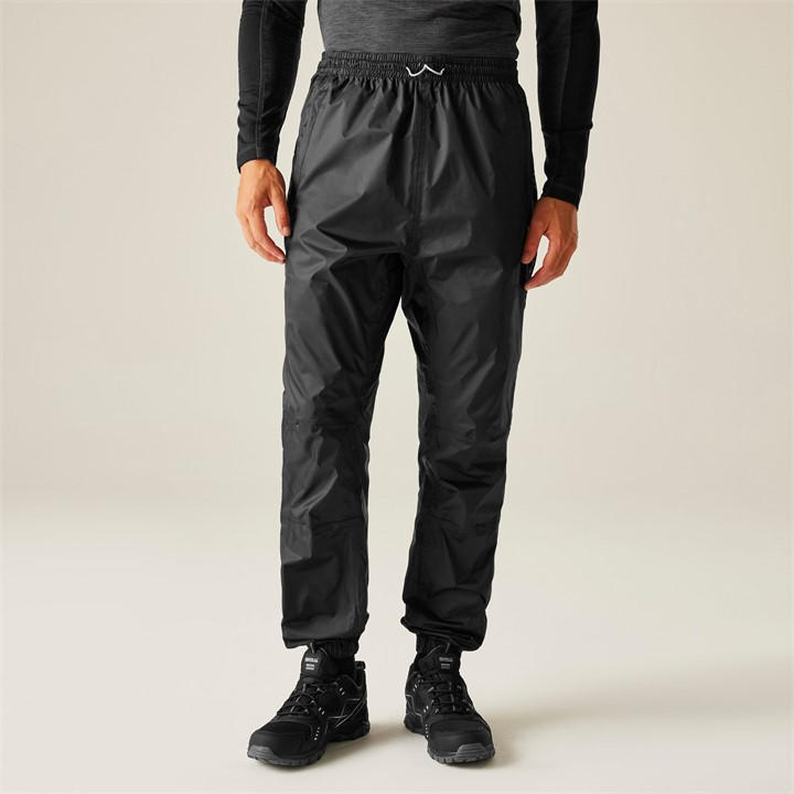 Regatta Men's Black Active Overtrousers L Regular