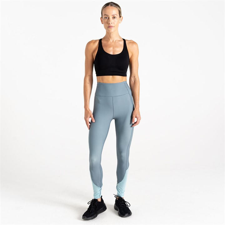 Dare 2B Women's Aquifer/Element Grey Power Ii Leggings - Size 18