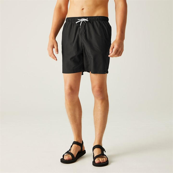 Regatta Men's Black Mackleyna Swim Shorts Extra Large
