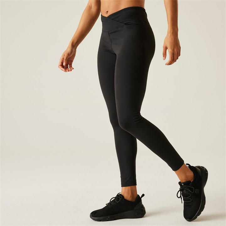 Dare 2B Women's Black Revived Ii Leggings Size 16