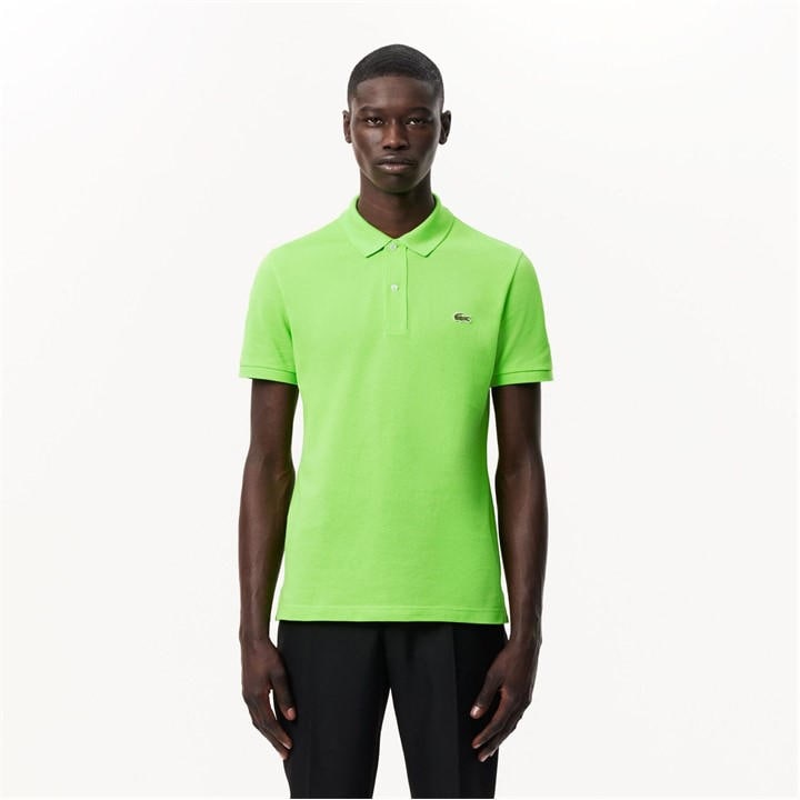 Lacoste Men's Green Slim Fit L.12.12 Piqu¿ Polo Shirt Large