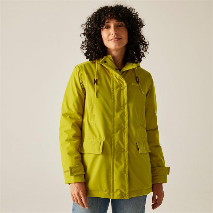 Regatta Women's Antique Moss Orla Mid Length Waterproof Size 18
