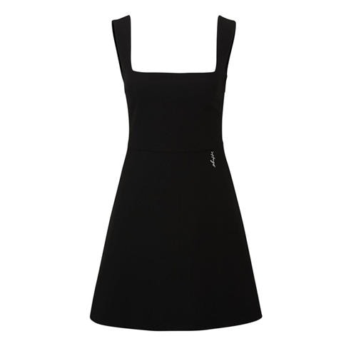 Hugo - Kasanka Metallic Logo Mini Dress