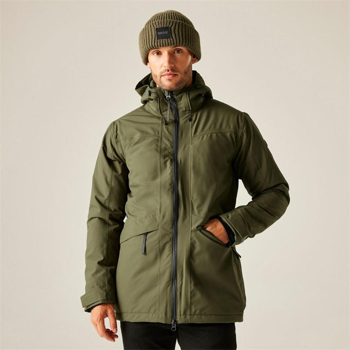 Regatta Men's Green Balaton Insulated Waterproof Jacket