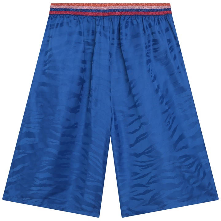 Blue - KENZO - Embroidered Detail Shorts Juniors