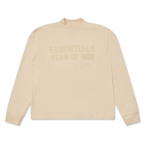 FEAR OF GOD ESSENTIALS - Unisex Kids' Long Sleeve Oversized Fit T-Shirt