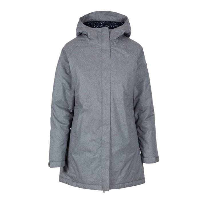 Trespass Wintertime Waterproof Jacket In Grey