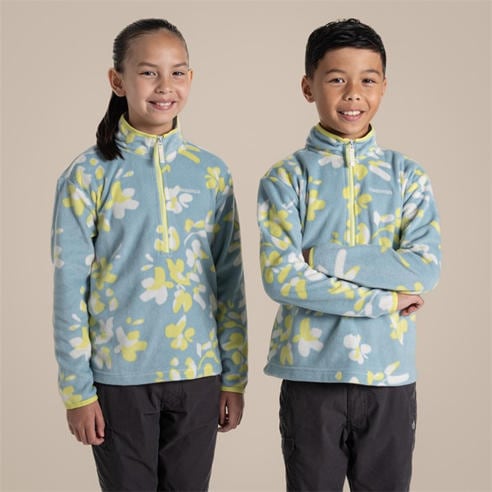 Craghoppers - Unisex Kids' Bachas Quarter Zip Fleece