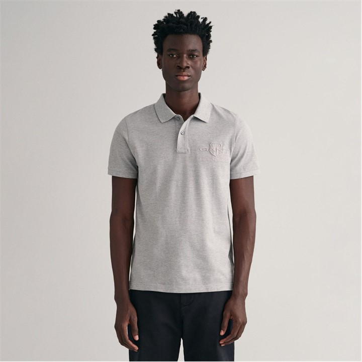 Gant Tonal Shield Polo Shir
