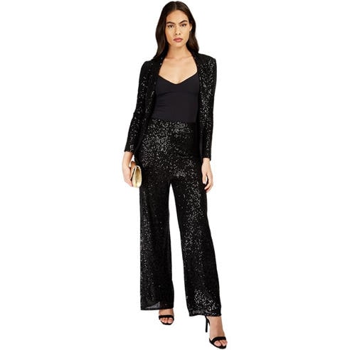 Little Mistress - Women's Leather/PU Leather Trousers