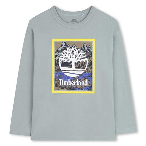 Timberland - Kids' Timb Logo Long Sleeve T-Shirt