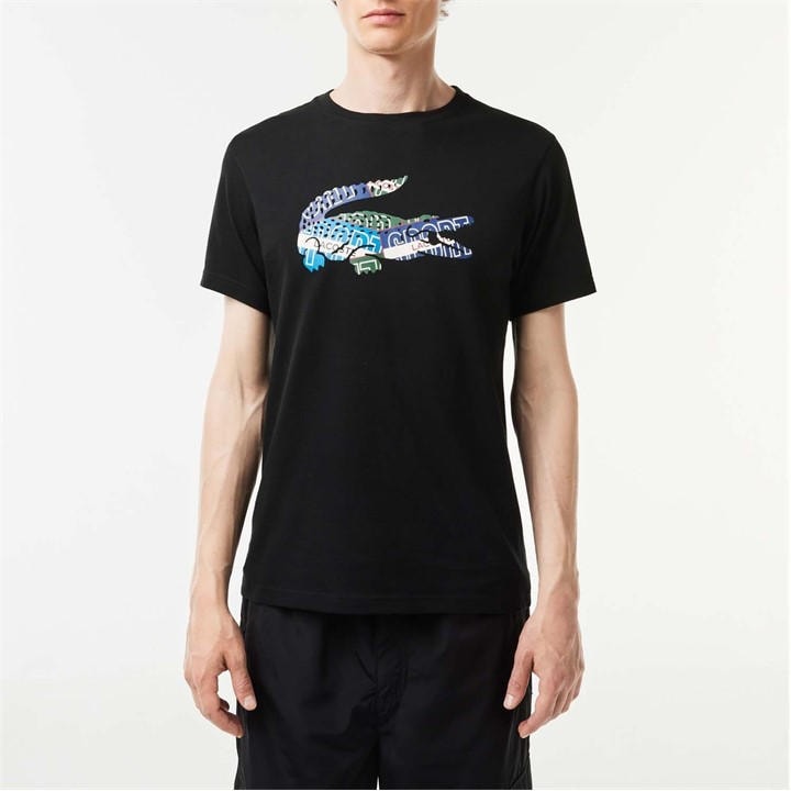 LACOSTE COTTON JERSEY SPORT T-SHIR