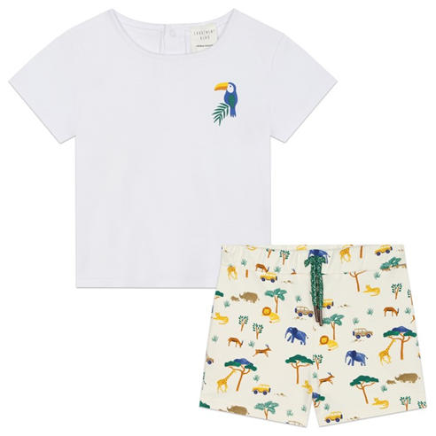 Carrement Beau - Kids' T-Shirt and Shorts Set