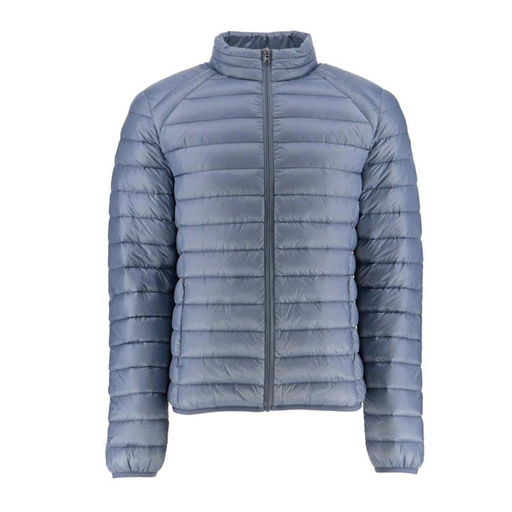 Jott Mat Lightweight Washed Coat In Blue