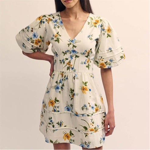 Nobodys Child - Floral Clover Mini Dress