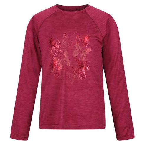 Regatta - Unisex Kids' Burnlee Long Sleeve T-Shirt