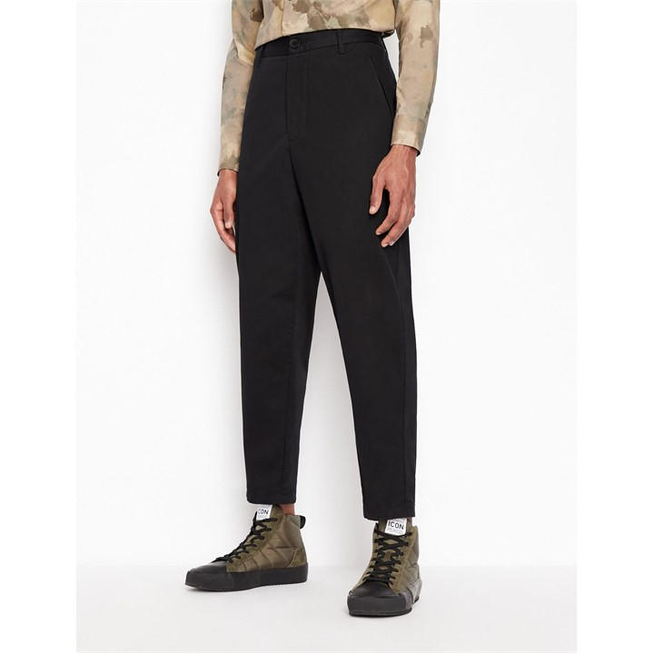 Armani Exchange Men's Black Trousers