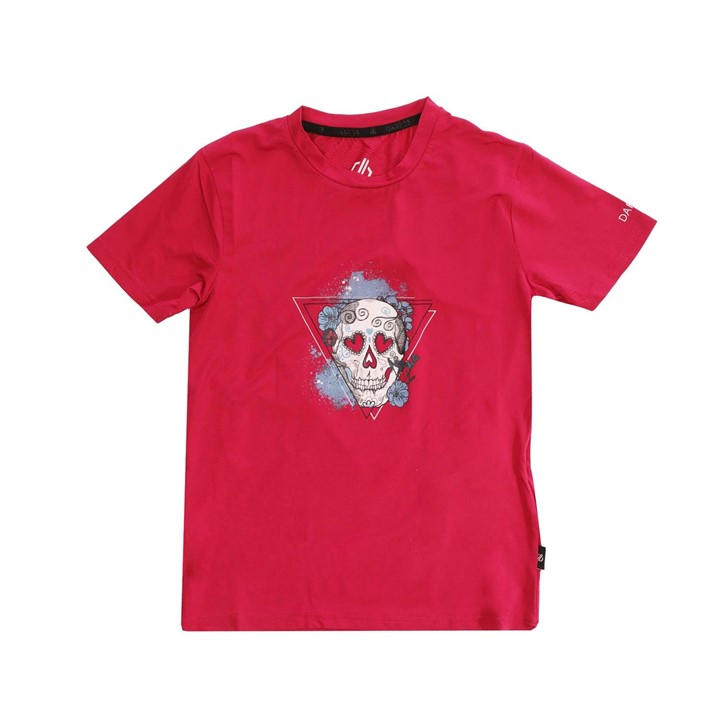 Dare 2B Girls Pink Amuse Ii Lightweight T-Shirt Size 7