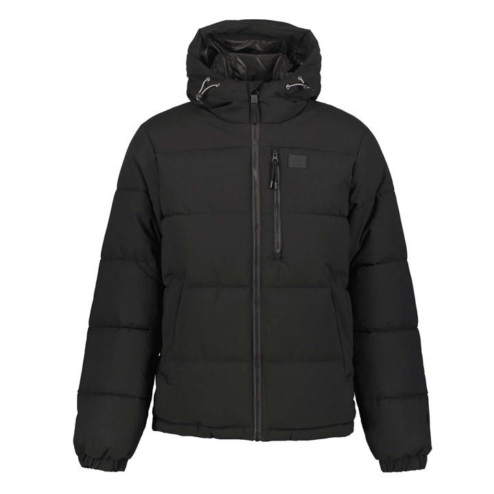 Icepeak Men's Black Ameri Insulated Jacket 46 Inch