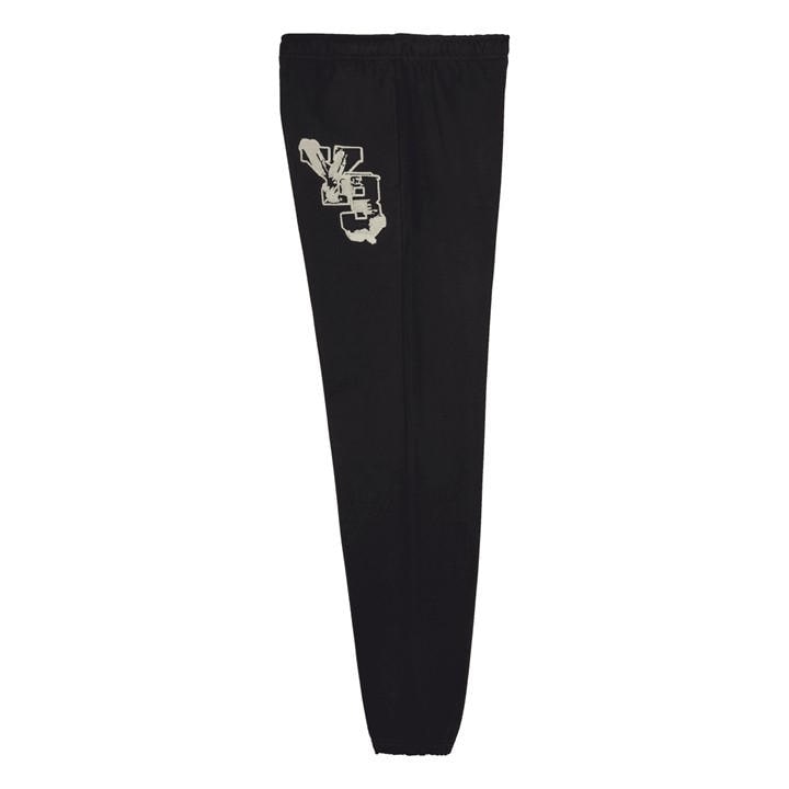 Y-3 Graphic French Terry Joggers In Black