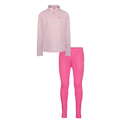 Under Armour - Kids' Quarter-Zip Poly Tracksuit