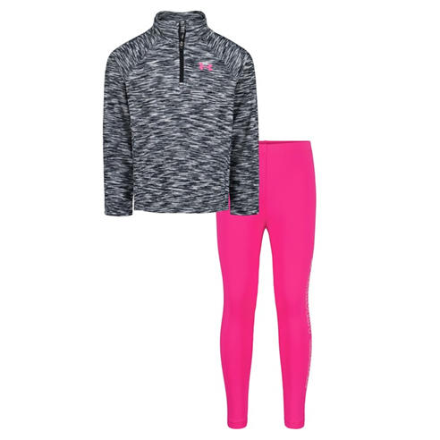 Under Armour - Kids' Quarter-Zip Poly Tracksuit