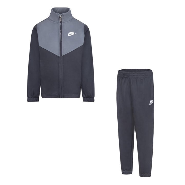 Nike Boys Grey Nsw Poly Tracksuit Infant Size 3
