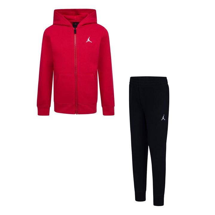 Air Jordan Boys Black Fleece Tracksuit Infants Size 4
