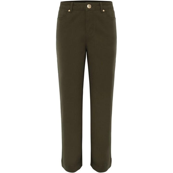 Phase Eight Ramona Straight Leg Jean In Green