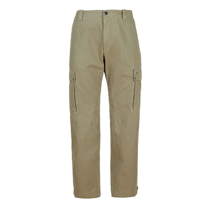C.P. COMPANY MILITARY TWILL EMERIZED CARGO PANTS