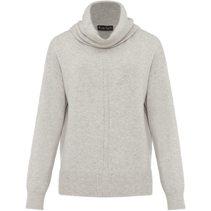 Phase Eight Women's Grey Abella Cowl Neck Knit