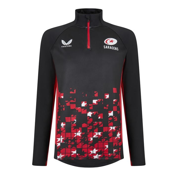CASTORE SARACENS MATCHDAY QUARTER ZIP 2024 2025 ADUL