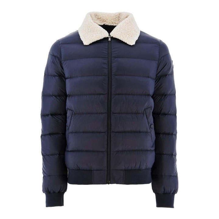 Jott Danny Lightweight Bomber Jacket In Blue