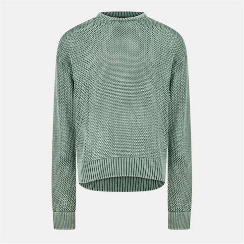 REPRESENT - Men's Open Gauge Knitted Lightweight Crew Neck Jumper